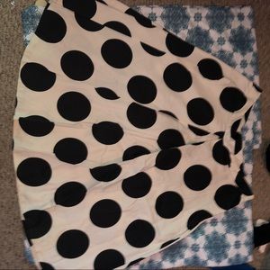 Polka dot skirt